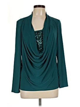 Nina Leonard Long Sleeve Blouse