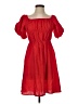 Stellah 100% Polyester Solid Red Casual Dress Size S - photo 1