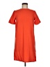 Assorted Brands 100% Polyester Solid Orange Casual Dress Size 6 - photo 1