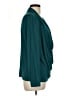 Nina Leonard Teal Long Sleeve Blouse Size L - photo 4