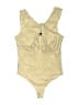 Lulus Gold Tan Bodysuit Size S - photo 1