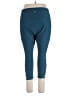 Active Queens Solid Teal Active Pants Size 2X - photo 2