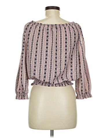 E&M Collection 3/4 Sleeve Blouse (view 2)