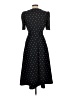 DKNY Polka Dots Black Casual Dress Size 12 - photo 2