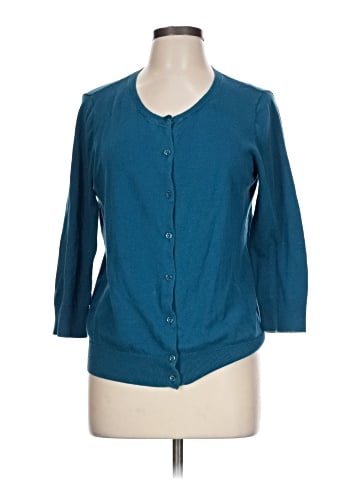 Ann Taylor LOFT Outlet 3/4 Sleeve Button-Down Shirt (view 1)