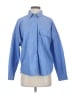 Assorted Brands 100% Cotton Blue Long Sleeve Button-Down Shirt Size S - photo 1