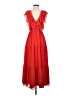 Assorted Brands 100% Polyester Orange Red Casual Dress Size S - photo 1