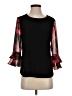 Cynthia Steffe Black 3/4 Sleeve Blouse Size S - photo 1