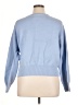 Aerie 100% Cotton Solid Blue Pullover Sweater Size XL - photo 2