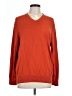 Banana Republic Orange Silk Pullover Sweater Size L - photo 1
