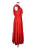 Assorted Brands 100% Polyester Orange Red Casual Dress Size S - photo 4