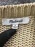 Madewell 100% Cotton Tweed Tan Pullover Sweater Size M - photo 7