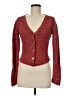 Vince. Tweed Red Cardigan Size M - photo 1