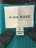 Pink Rose Teal Pullover Sweater Size L - photo 7