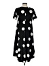 Lularoe 100% Polyester Polka Dots Black Casual Dress Size XS - photo 2