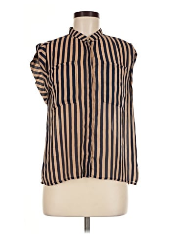 Moon Collection Sleeveless Button-Down Shirt (view 1)