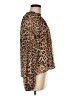 Haver + Blair 100% Polyester Animal Print Brown Long Sleeve Blouse Size M - photo 4
