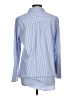 Dynamite Stripes Blue Long Sleeve Button-Down Shirt Size L - photo 2