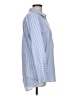 Dynamite Stripes Blue Long Sleeve Button-Down Shirt Size L - photo 4