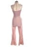 L'Atiste by Amy Solid Pink Jumpsuit Size M - photo 2