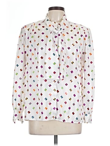 Evan Picone Long Sleeve Blouse (view 1)