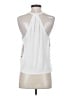 Tiny 100% Rayon Silver Sleeveless Blouse Size XS - photo 2
