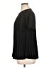 Assorted Brands 100% Polyester Black Short Sleeve Blouse Size XL (estimated) - photo 5