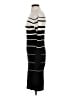 Grecerelle Stripes Black Casual Dress Size S - photo 5