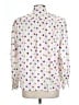 Evan Picone Argyle White Long Sleeve Blouse Size 10 - photo 2