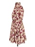 PrettyLittleThing 100% Polyester Floral Ivory Cocktail Dress Size 0 - photo 5
