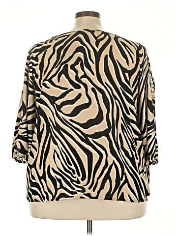 Worthington 3/4 Sleeve Blouse (view 2)