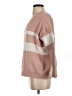 VOY Stripes Pink Pullover Sweater Size S - photo 5