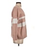 VOY Stripes Pink Pullover Sweater Size S - photo 4