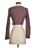 Shein Burgundy Long Sleeve Top Size 4 - photo 2