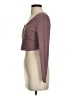 Shein Burgundy Long Sleeve Top Size 4 - photo 5