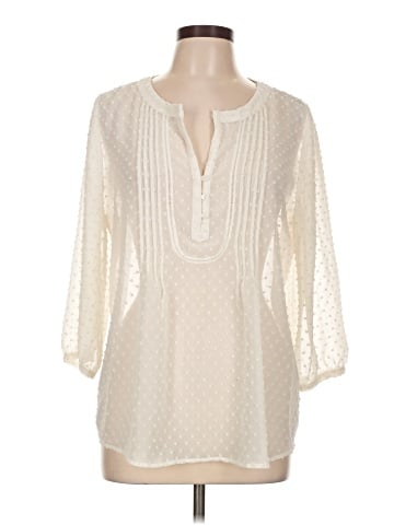 St. John's Bay 3/4 Sleeve Blouse (view 1)