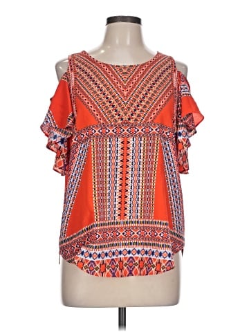 By & By Short Sleeve Blouse (view 1)