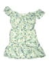 City Triangles 100% Polyester Floral Green Blue Dress Size 13 - photo 1