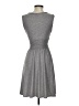 Max Studio Solid Gray Casual Dress Size S - photo 2