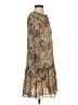MNG 100% Polyester Paisley Brown Casual Dress Size 4 - photo 4