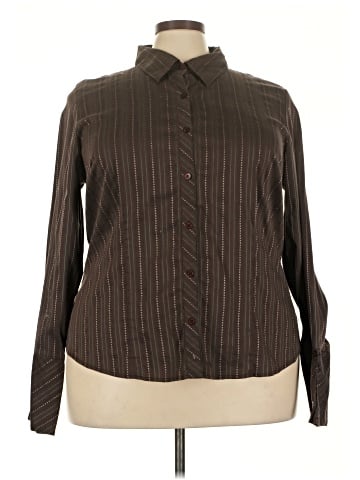 Lane Bryant Outlet Long Sleeve Blouse (view 1)