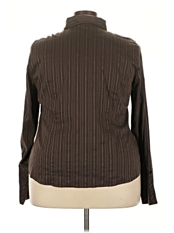 Lane Bryant Outlet Long Sleeve Blouse (view 2)