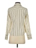 Relativity Stripes Ivory Long Sleeve Blouse Size S - photo 2