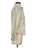 Relativity Stripes Ivory Long Sleeve Blouse Size S - photo 4
