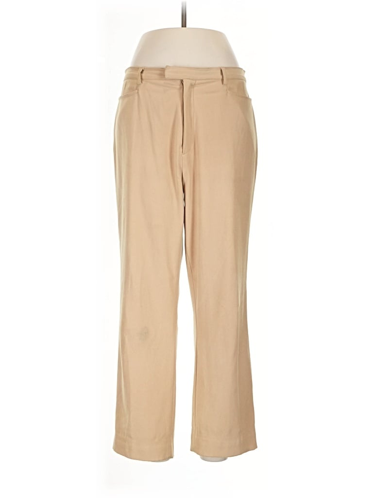 Pre-owned Unbranded Casual Pants In Tan