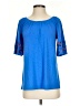 Westport Blue Short Sleeve Top Size XS - photo 1