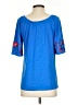 Westport Blue Short Sleeve Top Size XS - photo 2