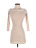 EGO Tan 3/4 Sleeve Top Size 4 - photo 1