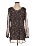 CAbi 100% Polyester Brown Casual Dress Size S - photo 1
