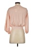 Express 100% Polyester Pink 3/4 Sleeve Blouse Size XXS - photo 2